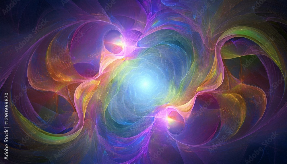 Obraz premium abstract fractal background