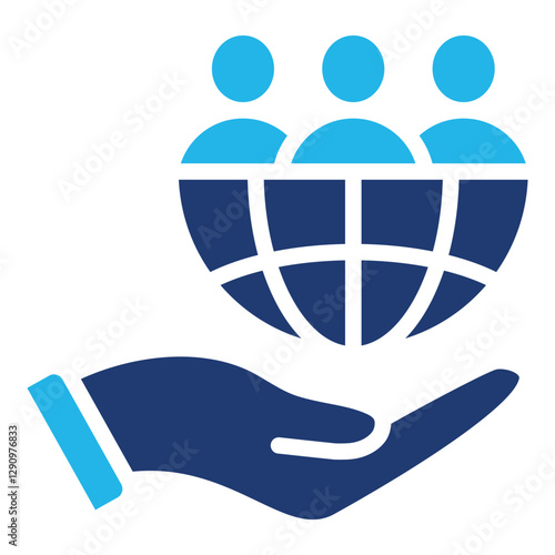 Social Responsibility Icons For Design Elements 