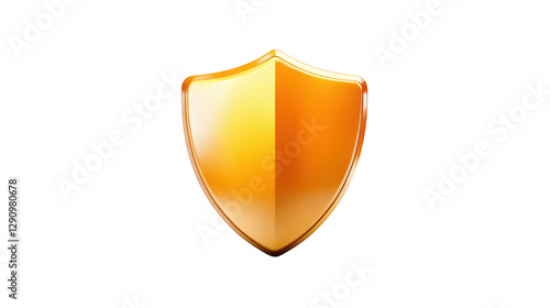 Free Download Golden shield on black, symbolizing protection, security and resilience in a dark world - GFXLoad