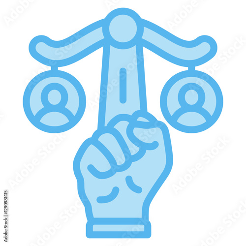 Human Rights Icons For Design Elements 