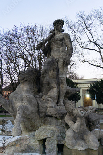A Winter Park in Munich