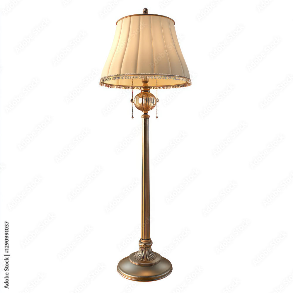 Fototapeta premium lamp on a white background