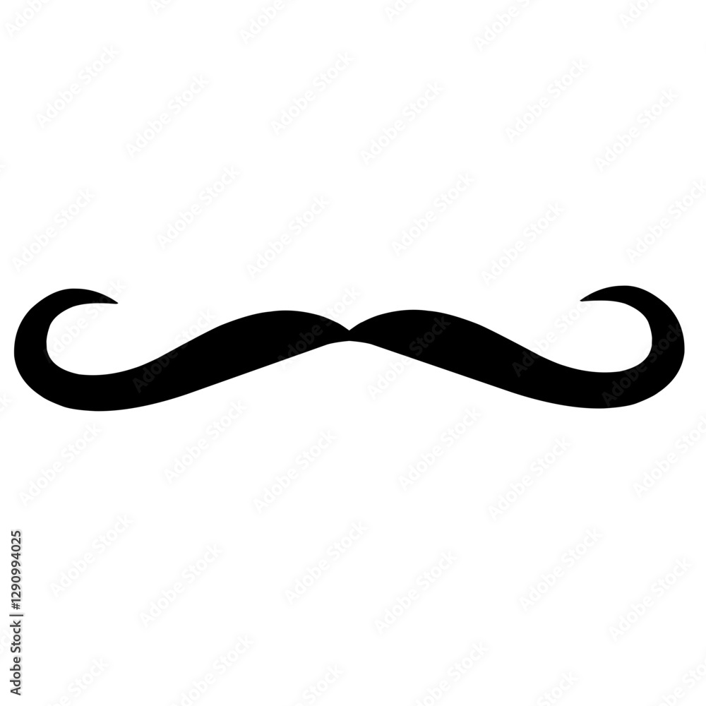 Mustache Silhouette Mustache Silhouette