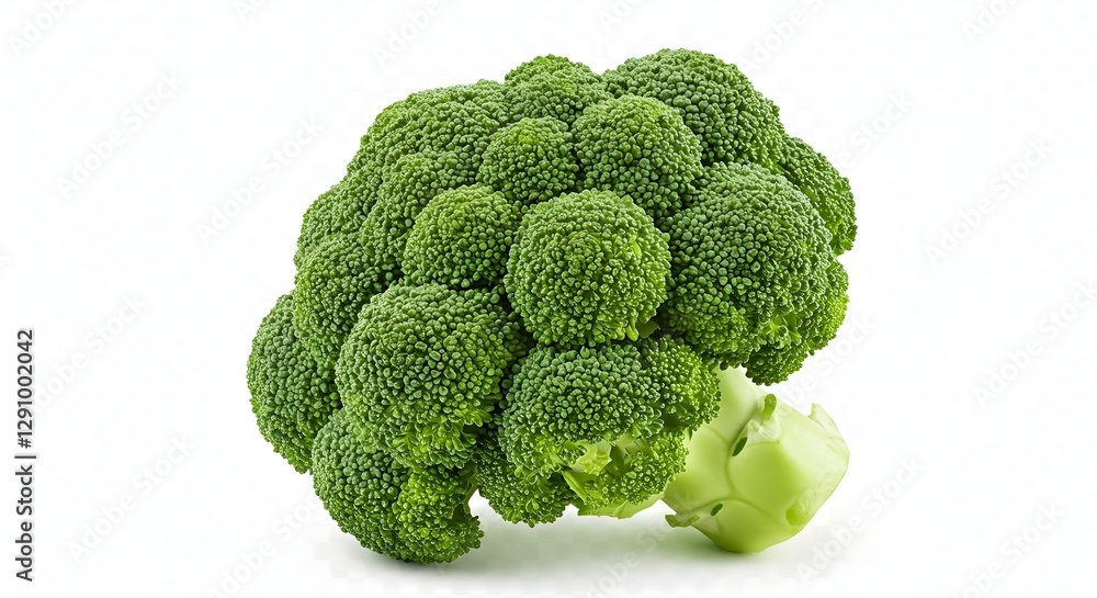 broccoli isolated on white background, fresh broccoli isolated on transparent background broccoli isolated on white background, fresh broccoli isolated on transparent background