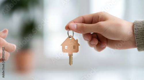 handing over house keys