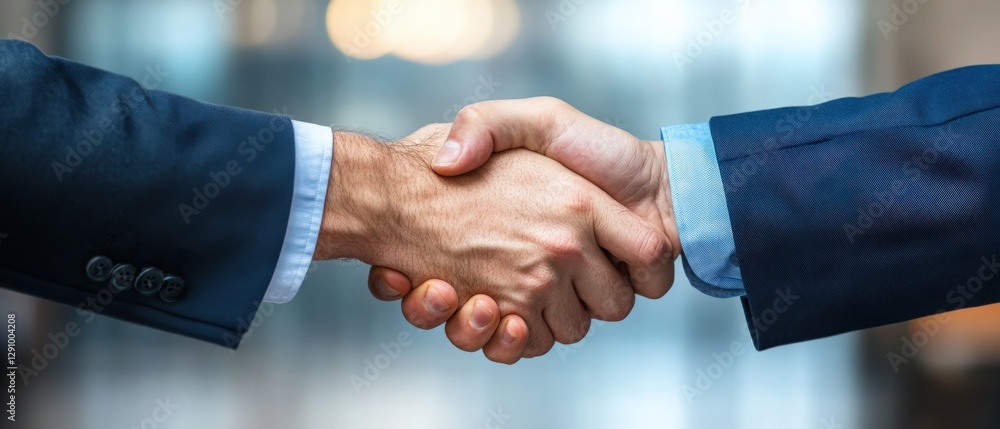 Business Handshake Meeting Agreement Business Handshake Meeting Agreement