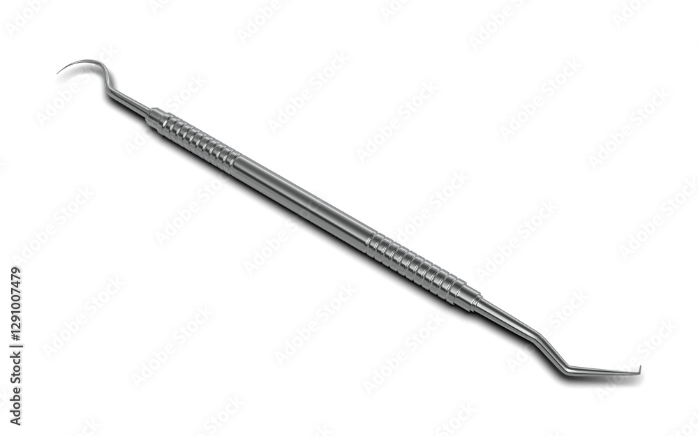 Fototapeta premium 3D render of a Dental Equipment isolated on transparent background