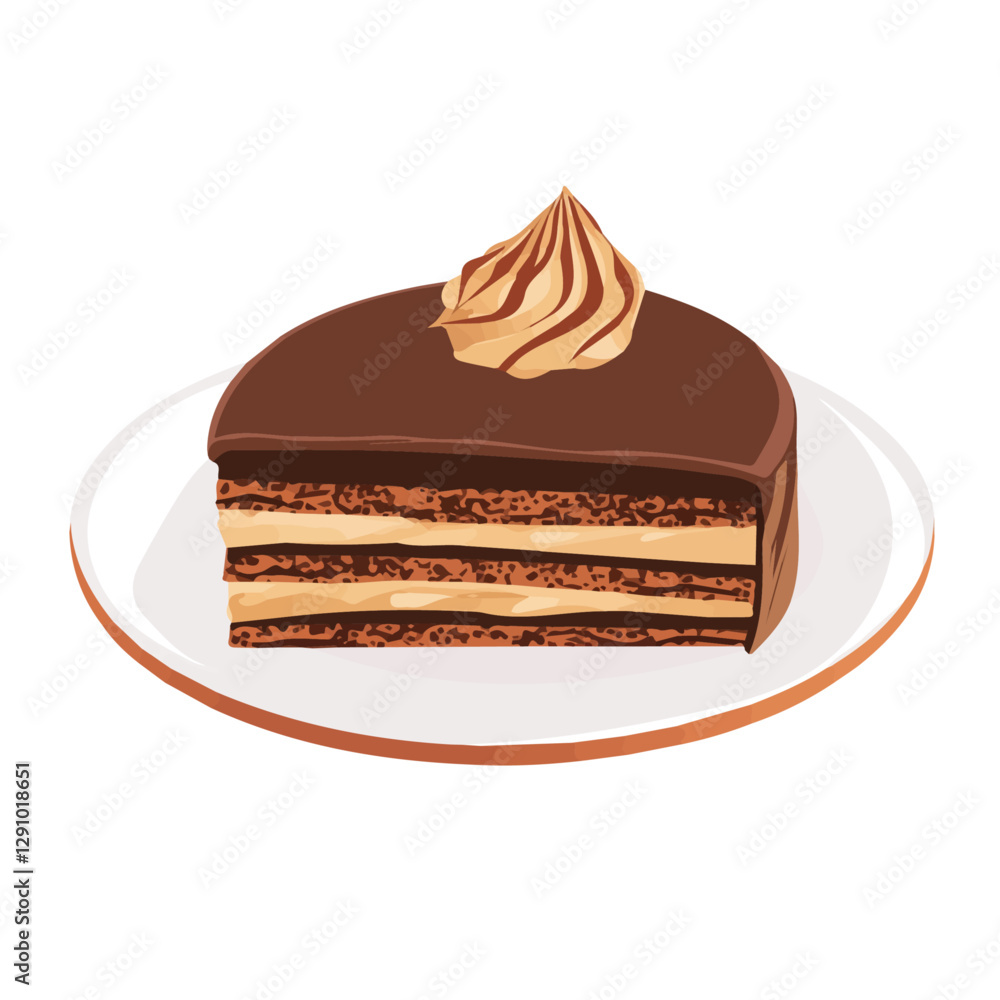 Minimalist flat illustration of Torte, featuring a clean design isolated on a white background.
Minimalist flat illustration of Torte, featuring a clean design isolated on a white background.