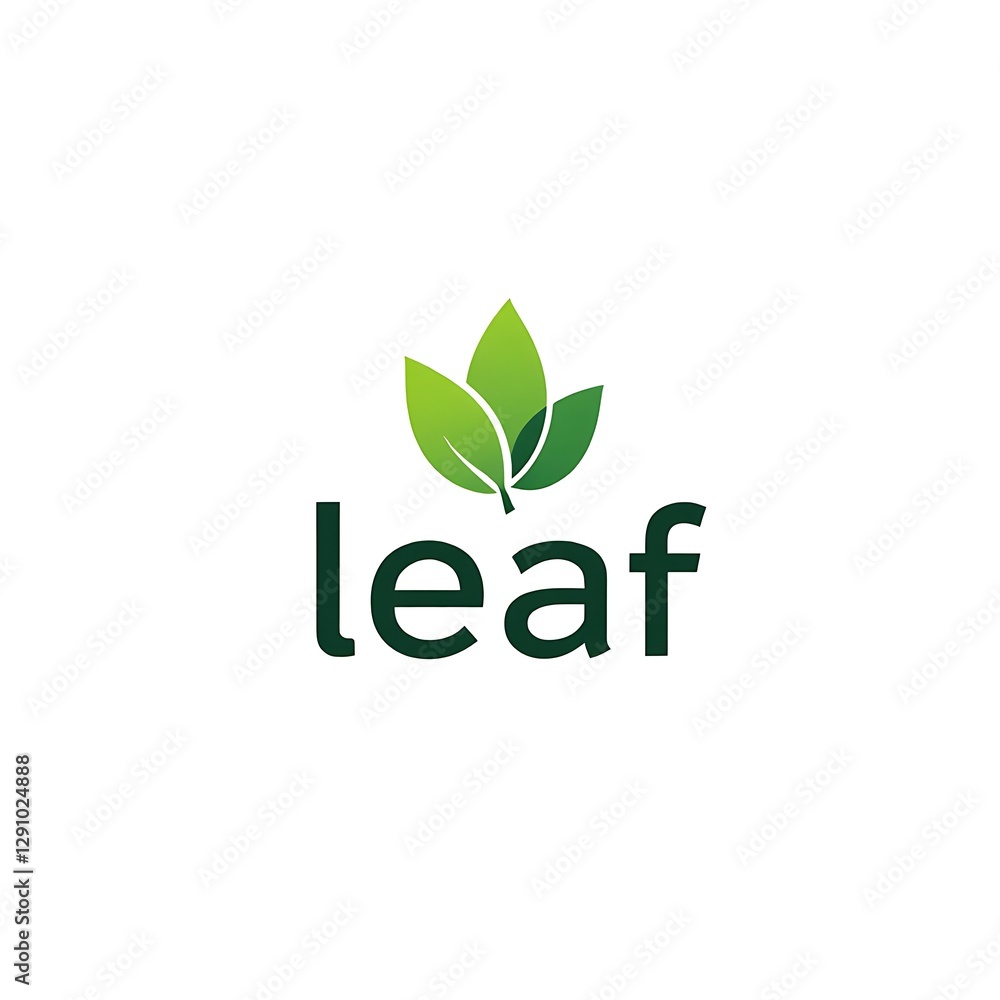 Green Leaf Natural Plant Emblem Logo Icon Design Symbol Health Nature Element Environment Concept Green Leaf Natural Plant Emblem Logo Icon Design Symbol Health Nature Element Environment Concept