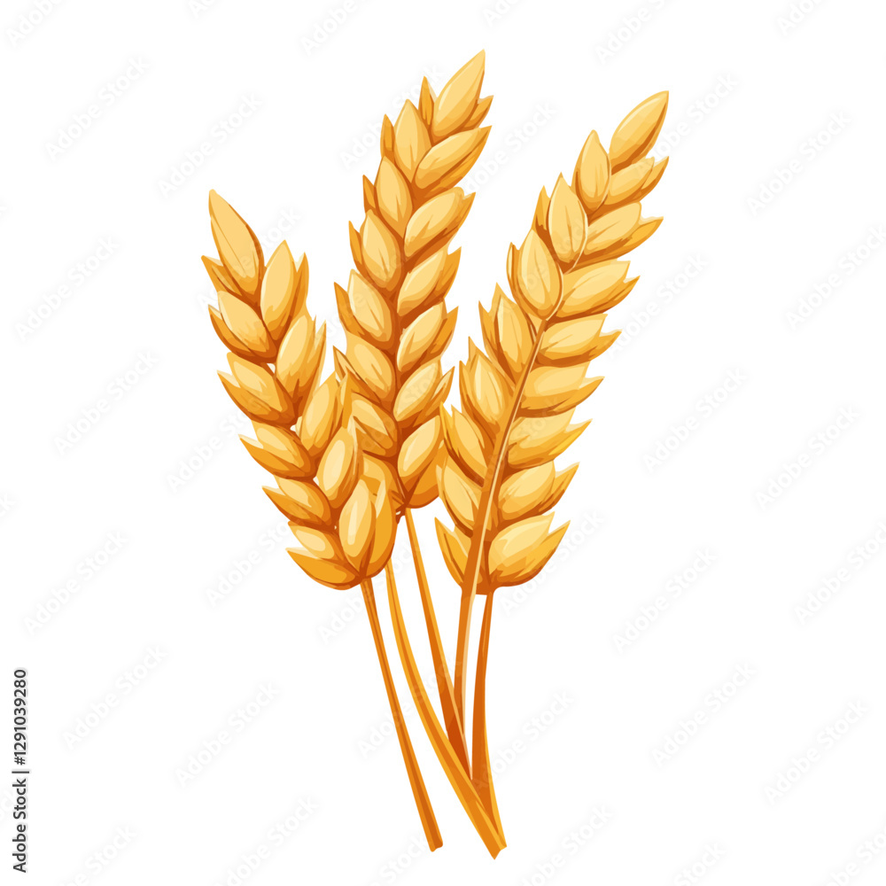 Minimalist flat illustration of Barley, featuring a clean design isolated on a white background.
Minimalist flat illustration of Barley, featuring a clean design isolated on a white background.