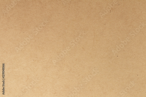 Cardboard sheet texture background, pattern of brown kraft paper with vintage style.