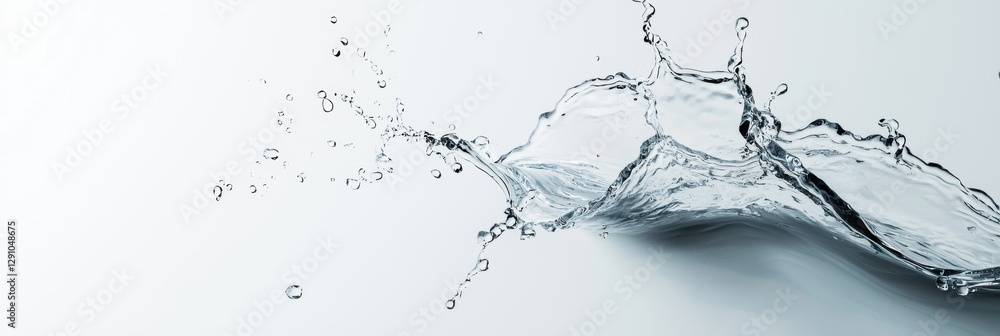 3d background minimalistic mockup with space for text water splash effect 3d background minimalistic mockup with space for text water splash effect
