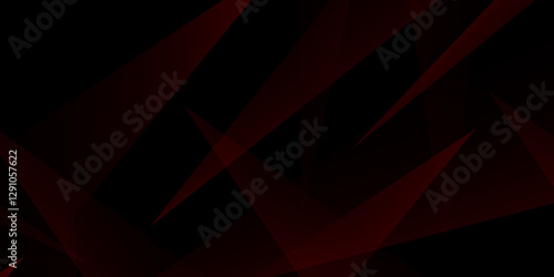 Abstract black tringle diamond shapes background. Abstract black and red geometric triangle background design for poster, banner,  shades tringle background Vector Illustration.