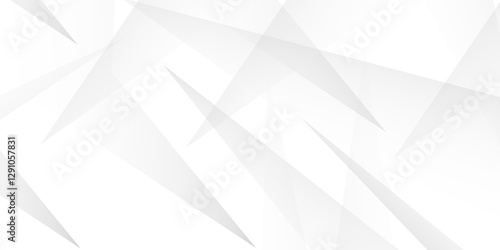 Abstract white tringle diamond shapes background. Abstract white and grey geometric triangle background design for poster, banner,  shades tringle background Vector Illustration.