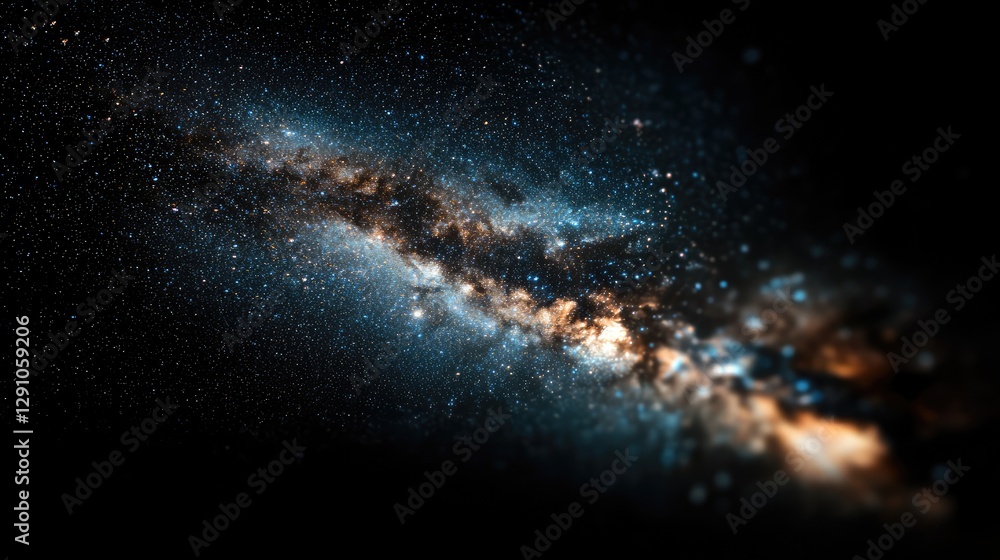 Fototapeta premium Milky Way Galaxy in Space