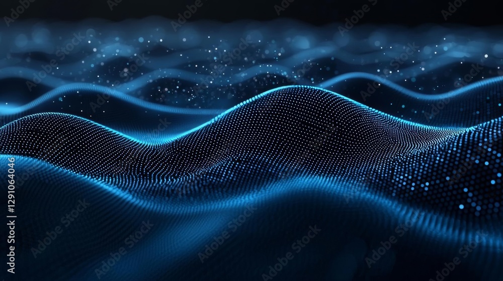 Abstract background with the movement of luminous particles. Digital technology. 3D rendering. , isolated on white background, , copy space for text, Abstract background with the movement of luminous particles. Digital technology. 3D rendering. , isolated on white background, , copy space for text,