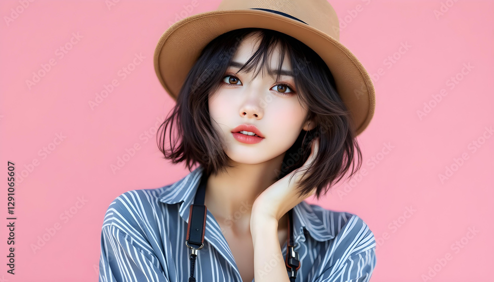 ファンタジーストーリー(ブロッサムピンクの色彩を纏った女性) ファンタジーストーリー(ブロッサムピンクの色彩を纏った女性)