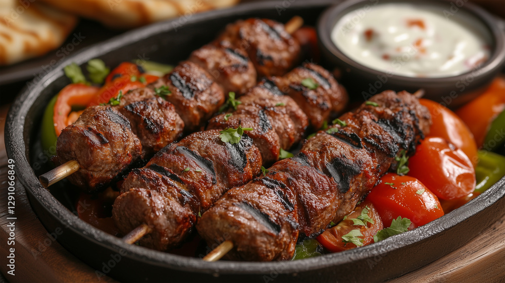 本場トルコの味 – 香ばしく焼き上げたケバブとヨーグルトソース 本場トルコの味 – 香ばしく焼き上げたケバブとヨーグルトソース
