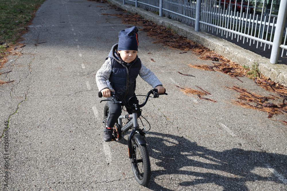 baby on a bike