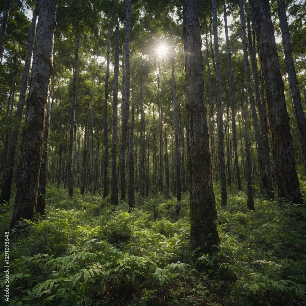 Obraz premium trees in the forest