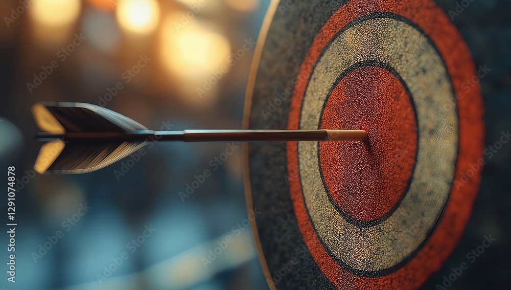 Darts in the target Darts in the target