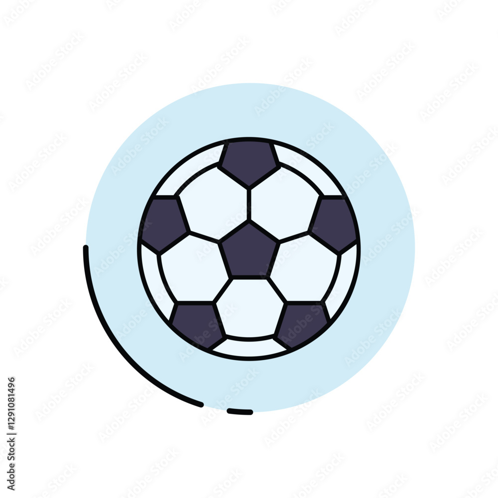 Fototapeta premium Sports Ball Vector icon