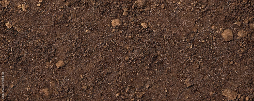 Textured Ground Soil with Stones Creating a Natural Landscape Background for Various Uses Textured Ground Soil with Stones Creating a Natural Landscape Background for Various Uses