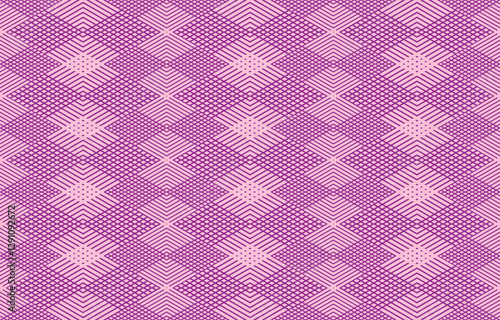 Geometric vector background with sacral tribal ethnic elements. Traditional triangles gypsy geometric forms sprites tribal themes apparel fabric tapestry print