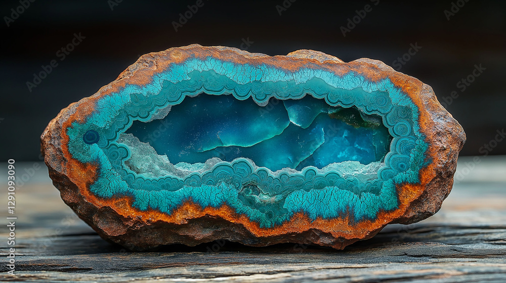 Obraz premium Chrysocolla Gemstone