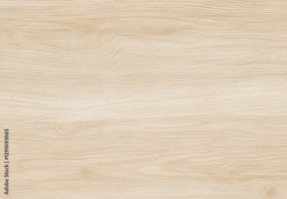 Naklejka premium Elegant Light Beige Wood Grain Texture Ideal for Minimalist Design and Backgrounds