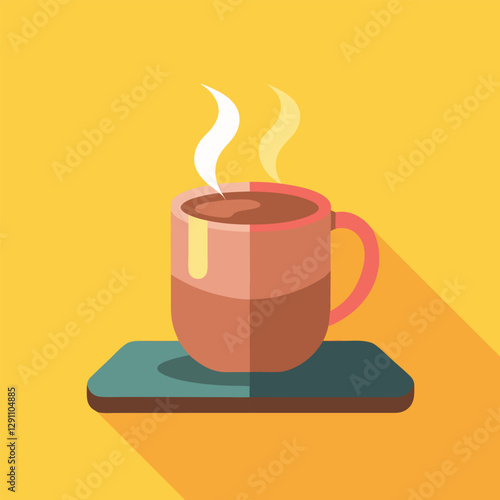 Takeaway Coffee Cup Illustration for Cafes