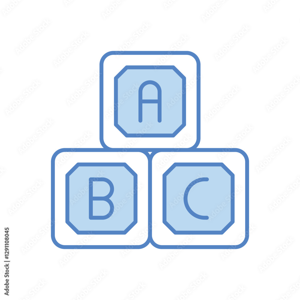 Alphabet Letters Vector icon Alphabet Letters Vector icon