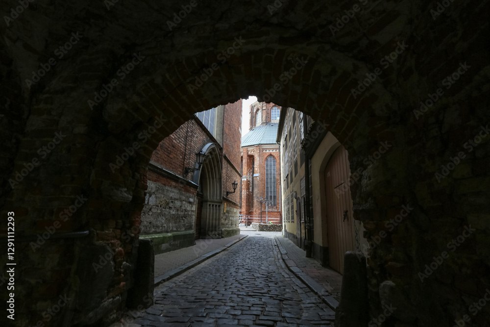 Obraz premium The Old Riga, latvia
