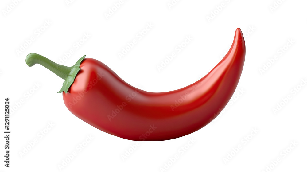 Fresh red chili pepper isolated on white background, perfect for adding spice and flavor to various dishes. Fresh red chili pepper isolated on white background, perfect for adding spice and flavor to various dishes.