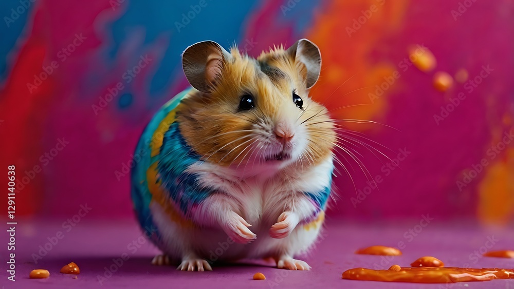 hamster in a basket hamster in a basket