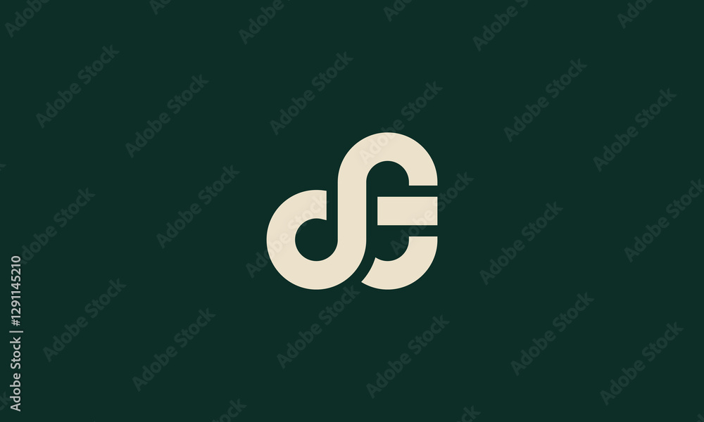 Initial Letter dE Intersected Monogram Logo
Initial Letter dE Intersected Monogram Logo