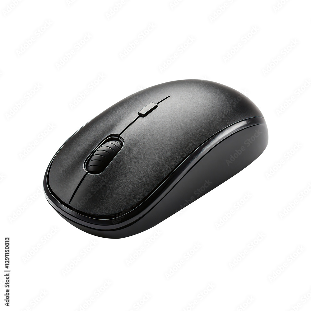 Ergonomic Black Computer Mouse PNG with Sleek Design and Smooth Scroll Wheel Functionality Ergonomic Black Computer Mouse PNG with Sleek Design and Smooth Scroll Wheel Functionality
