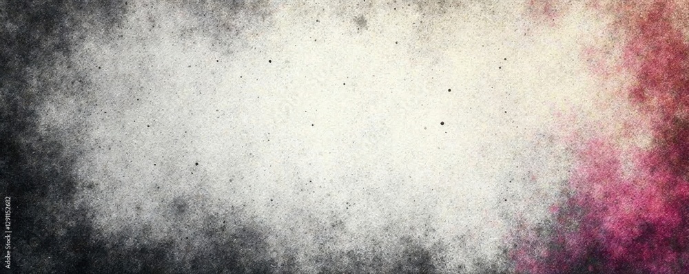 Obraz premium Scanned paper, faded halftone gradient Gritty, black & white sand noise effect , overlay, element, photo