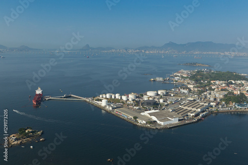 Oil Plant - Praia da Ribeira, - Ilha do Governador