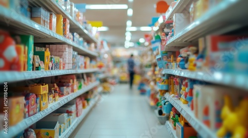 Wallpaper Mural Thief alert in a toy store, staff noticing suspicious customer behavior. Featuring fast response and toy protection Torontodigital.ca