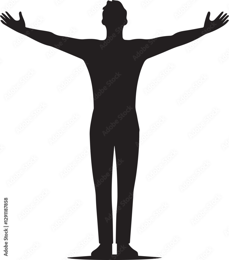 silhouette of a young man, man standing silhouette vector, man standing logo vector, man standing vector icon, man standing illustration black color isolated on white background silhouette of a young man, man standing silhouette vector, man standing logo vector, man standing vector icon, man standing illustration black color isolated on white background