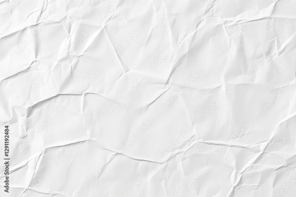 white crumpled paper background white crumpled paper background