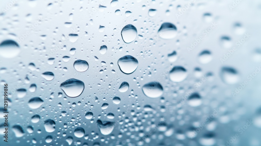 water droplets on a glass surface water droplets on a glass surface