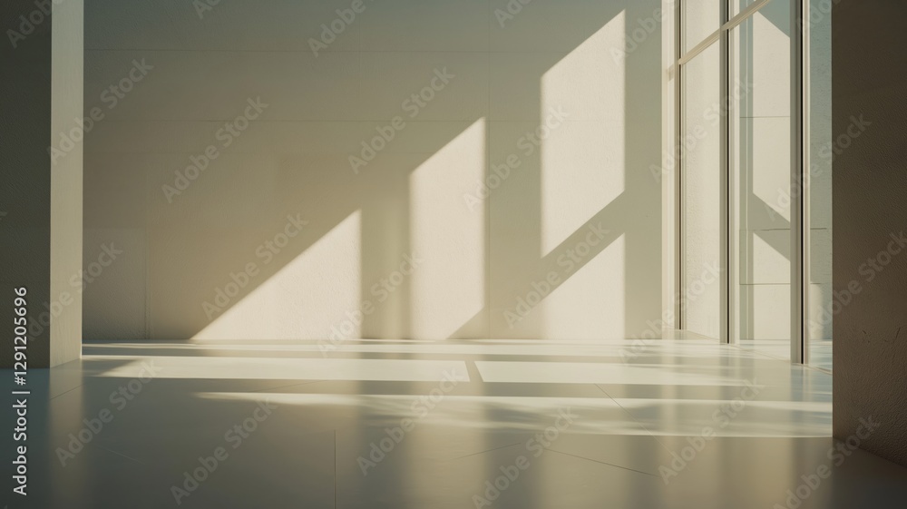 Obraz premium 인테리어,빛,창문,벽,거실 