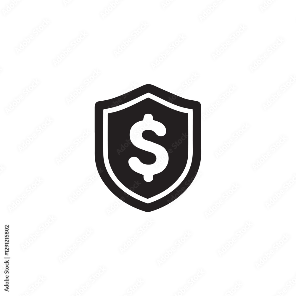dollar sign on white background dollar sign on white background