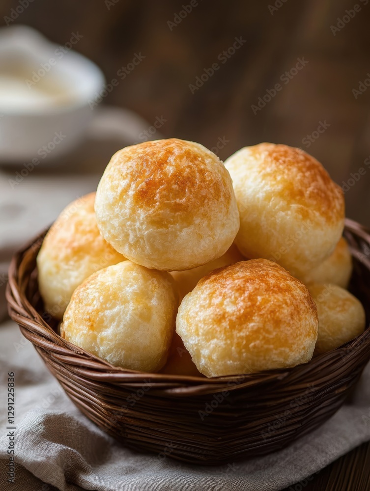 Pão de Queijo Brazilian cheese bread rolls Pão de Queijo Brazilian cheese bread rolls