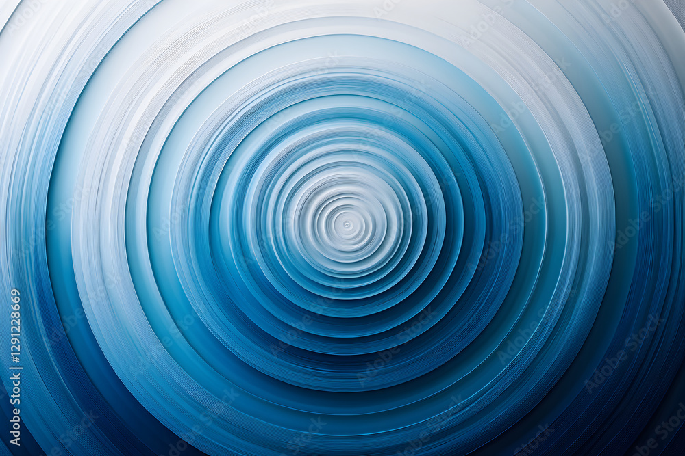 Rippling Concentric Rings Creating an Illusion of Depth and Unity Through Gradient Colors and Light Play Rippling Concentric Rings Creating an Illusion of Depth and Unity Through Gradient Colors and Light Play