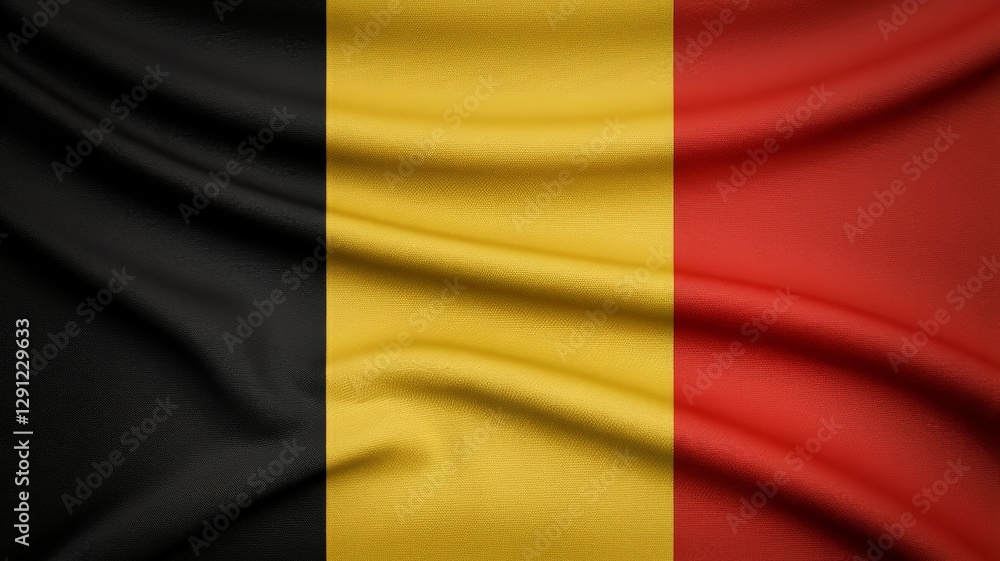 Obraz premium belgium national flag background. 