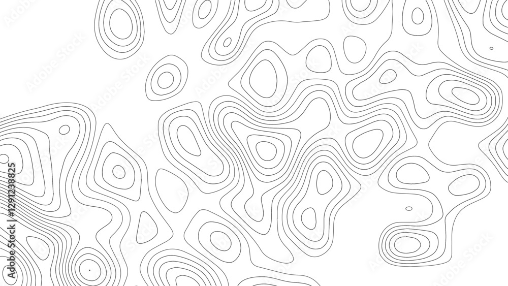 white topographic lines background contour lines wallpaper. Abstract modern white and black topographic contour map wavy line, digital print terrain lines texture white background. white topographic lines background contour lines wallpaper. Abstract modern white and black topographic contour map wavy line, digital print terrain lines texture white background.