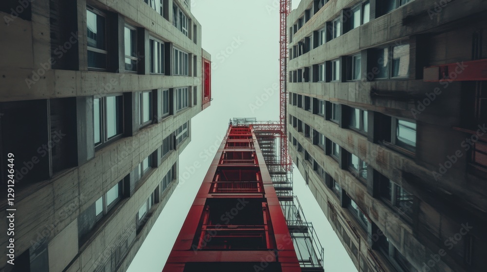 Obraz premium urban construction view